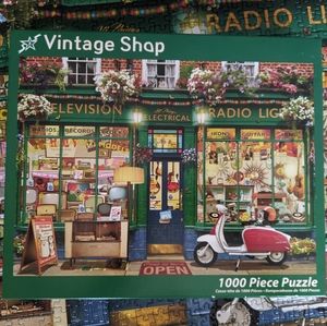 1000 Piece Puzzle Vintage Shop